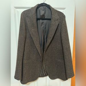 Fairbault Mills Harris Tweed Blazer Size S NWOT